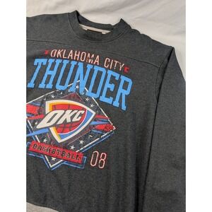 G3 Big Man NBA Oklahoma City Thunder OKC  Crewneck Sweatshirt Embroidered 3XL